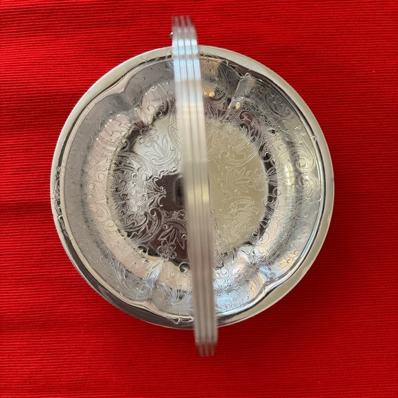 Continental Silver Co. Small Serving Tray/Basket 3885 - Picture 3 of 9